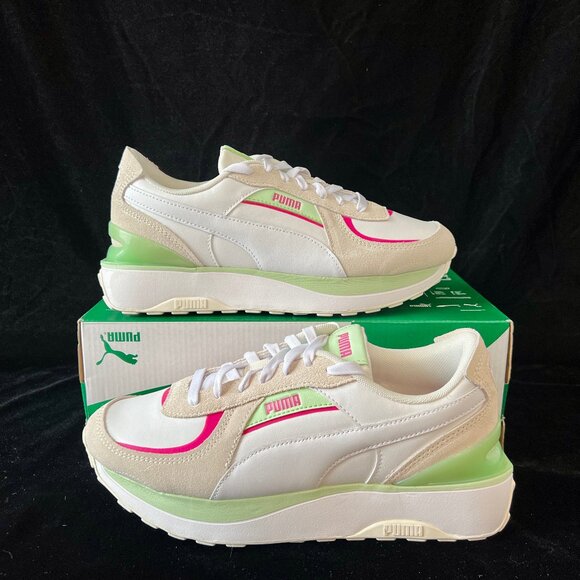 PUMA Cruise Rider NU Brighter Days Women's  Sneakers, 9.5, 389925 01, NIB! - Picture 1 of 15